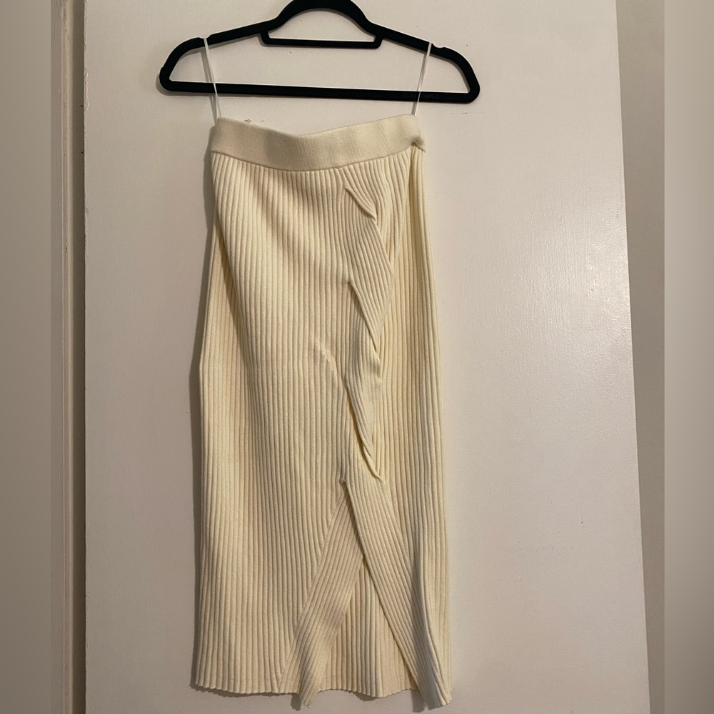 Anthropologie midi skirt